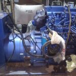 ISUZU 船舶用交流発電機（12.5Ｋw)