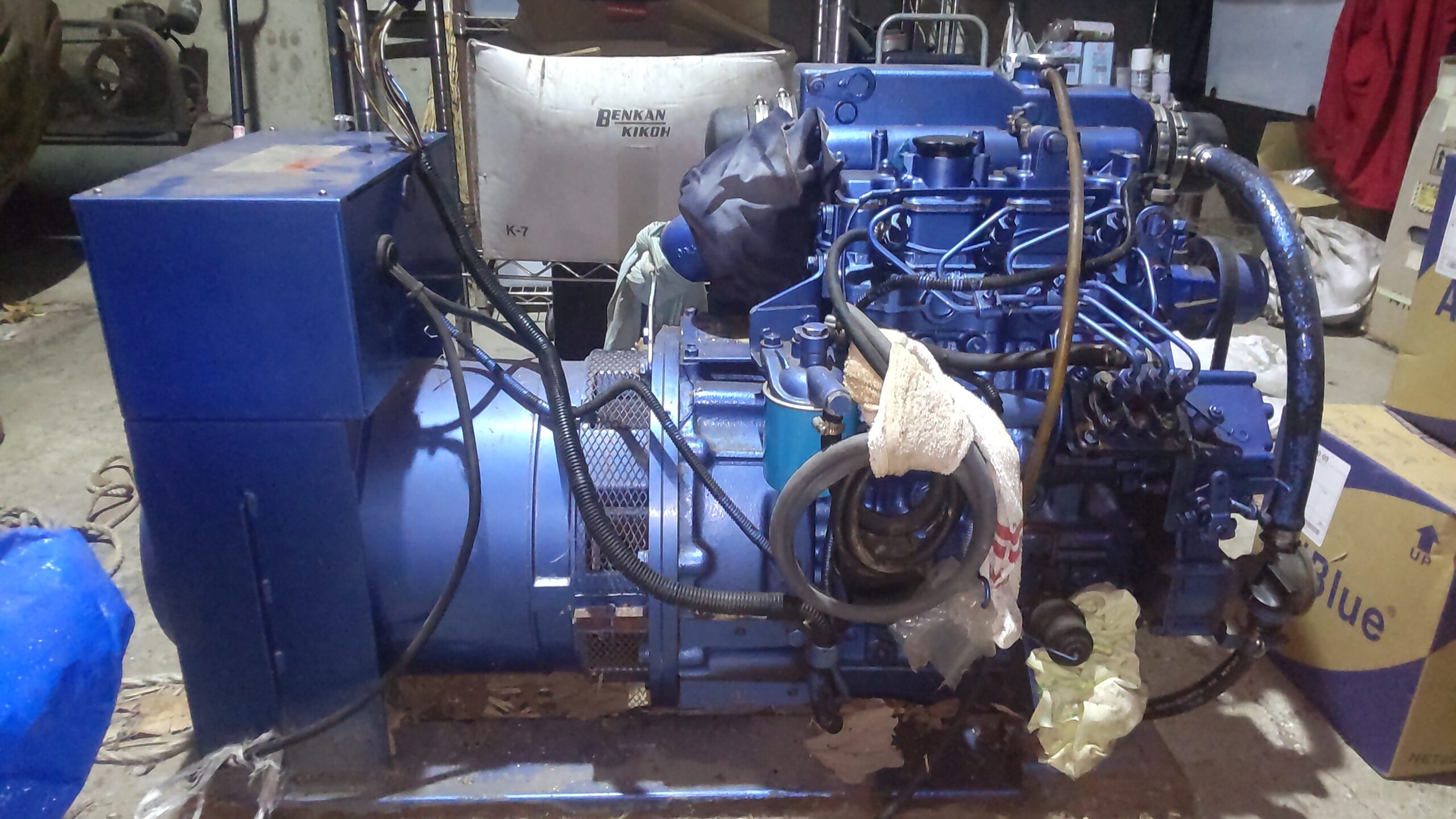 ISUZU 船舶用交流発電機（12.5Kw) – 山崎船舶部品販売